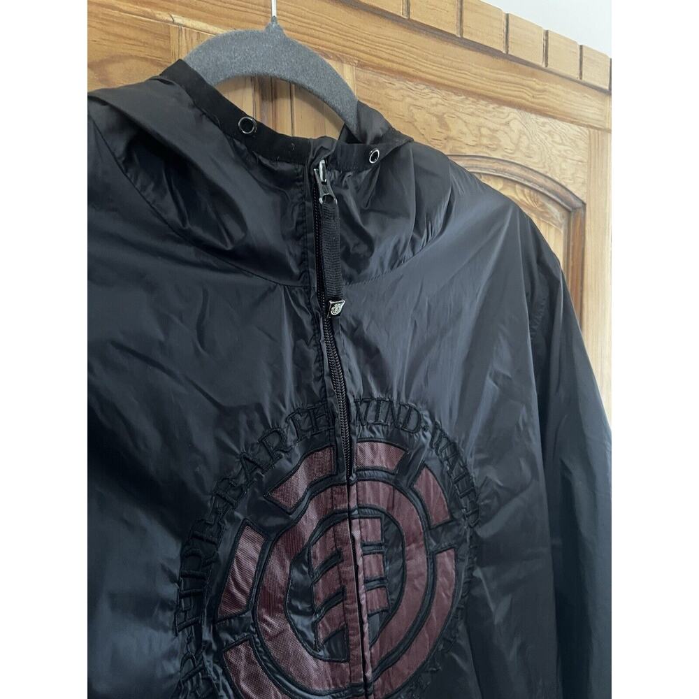 Element Lined Lightweight Rain Jacket Zip Up With… - image 8